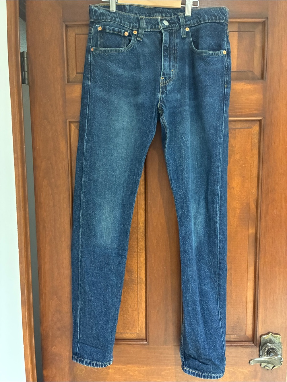Levi's Men's Dark Blue Skinny Jeans